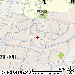福岡県みやま市瀬高町小川1314周辺の地図
