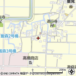 福岡県柳川市三橋町垂見1334周辺の地図