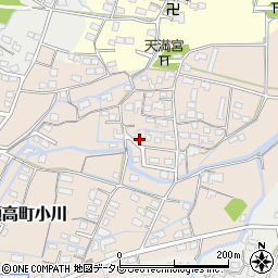 福岡県みやま市瀬高町小川1337周辺の地図