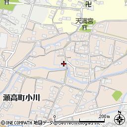 福岡県みやま市瀬高町小川1313周辺の地図