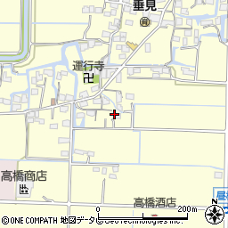 福岡県柳川市三橋町垂見1370周辺の地図