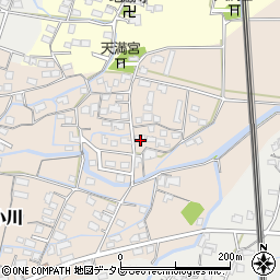 福岡県みやま市瀬高町小川1407周辺の地図