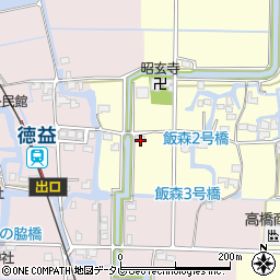 福岡県柳川市三橋町垂見1211周辺の地図
