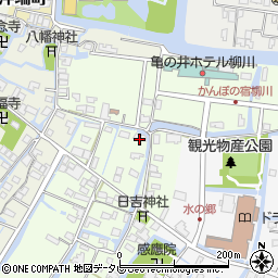 福岡県柳川市弥四郎町133周辺の地図