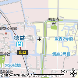 福岡県柳川市三橋町垂見1209周辺の地図