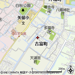 福岡県柳川市吉富町139周辺の地図