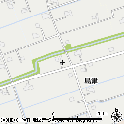 佐賀県杵島郡白石町田野上584周辺の地図