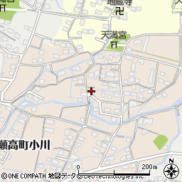 福岡県みやま市瀬高町小川1359周辺の地図