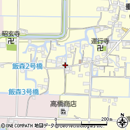 福岡県柳川市三橋町垂見1316周辺の地図