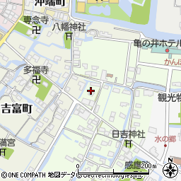 福岡県柳川市弥四郎町72周辺の地図