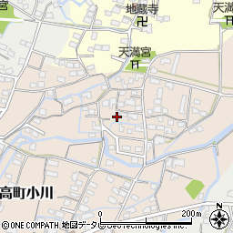 福岡県みやま市瀬高町小川1348周辺の地図