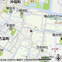 福岡県柳川市弥四郎町64周辺の地図