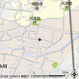福岡県みやま市瀬高町小川1400周辺の地図