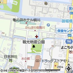 福岡県柳川市弥四郎町14周辺の地図