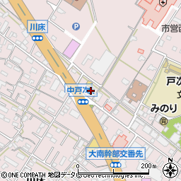 豊和銀行戸次支店周辺の地図