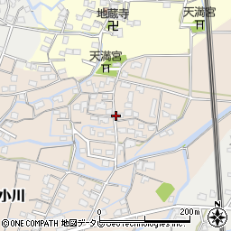 福岡県みやま市瀬高町小川1404周辺の地図