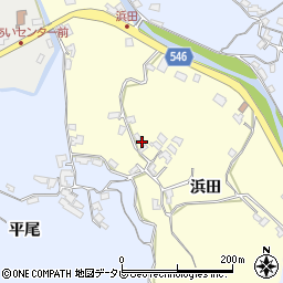 大分県臼杵市田井877周辺の地図