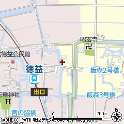 福岡県柳川市三橋町垂見1207周辺の地図