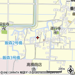 福岡県柳川市三橋町垂見1290周辺の地図