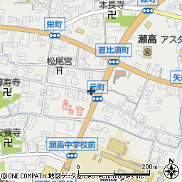 福岡県みやま市瀬高町下庄1615周辺の地図