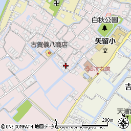福岡県柳川市矢留本町143周辺の地図