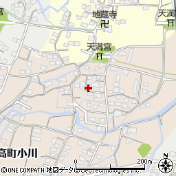 福岡県みやま市瀬高町小川1354周辺の地図