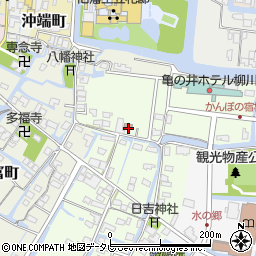 福岡県柳川市弥四郎町62周辺の地図
