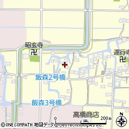 福岡県柳川市三橋町垂見1257周辺の地図