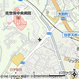 長崎県佐世保市大和町394周辺の地図