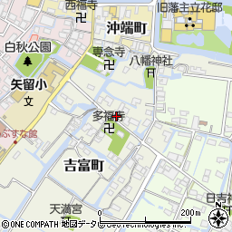 福岡県柳川市吉富町47周辺の地図