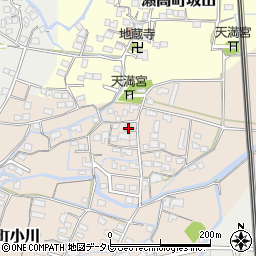 福岡県みやま市瀬高町小川1364周辺の地図