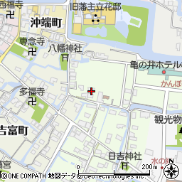 福岡県柳川市弥四郎町37周辺の地図