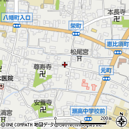 株式会社ファスモ　瀬高営業所周辺の地図