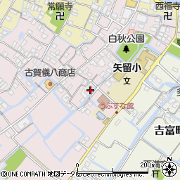福岡県柳川市矢留本町101周辺の地図