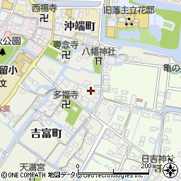 福岡県柳川市吉富町35周辺の地図