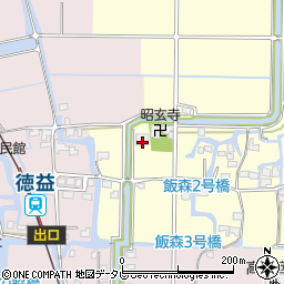 福岡県柳川市三橋町垂見1201周辺の地図