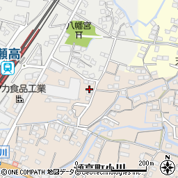福岡県みやま市瀬高町小川1221周辺の地図