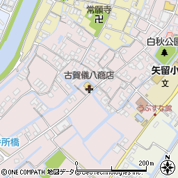 福岡県柳川市矢留本町210周辺の地図