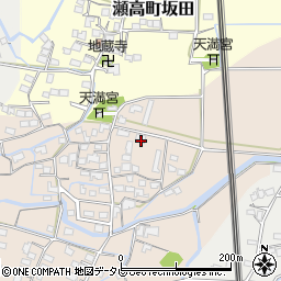 福岡県みやま市瀬高町小川1394周辺の地図