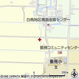 福岡県柳川市三橋町垂見1561周辺の地図