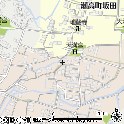 福岡県みやま市瀬高町小川1358周辺の地図