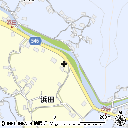 下ノ江郵便局 ＡＴＭ周辺の地図
