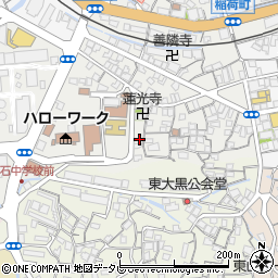 長崎県佐世保市稲荷町7-16周辺の地図