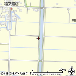 福岡県柳川市三橋町垂見1455周辺の地図