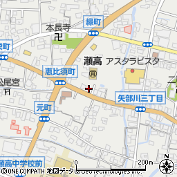 福岡県みやま市瀬高町下庄1560周辺の地図