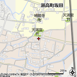 福岡県みやま市瀬高町小川1368周辺の地図