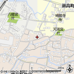 福岡県みやま市瀬高町小川1263周辺の地図
