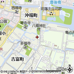 福岡県柳川市吉富町31周辺の地図