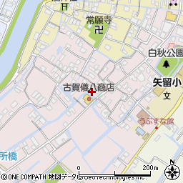 福岡県柳川市矢留本町131周辺の地図