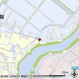 福岡県柳川市古賀323周辺の地図